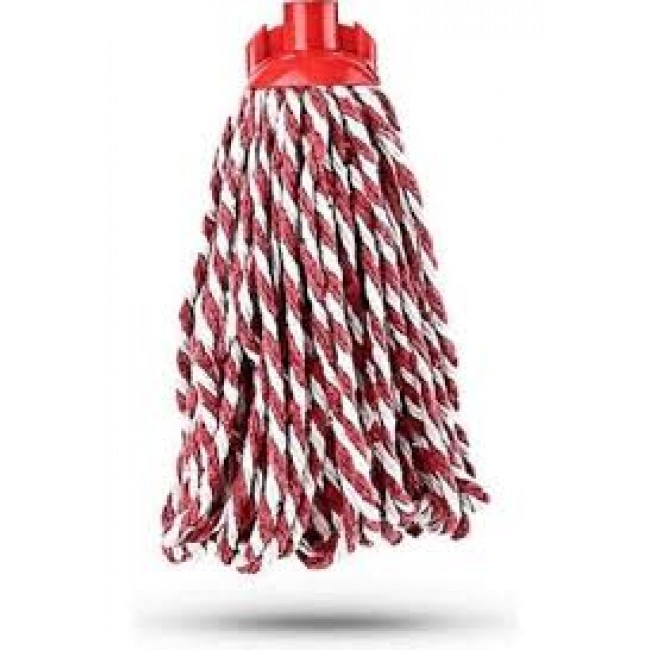 Elmop Pamuk Mikro Kırmızı Beyaz Geniş Islak Paspas